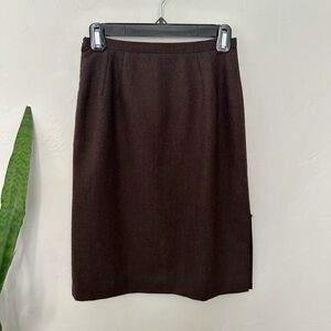 Vintage Valentino Wool Skirt